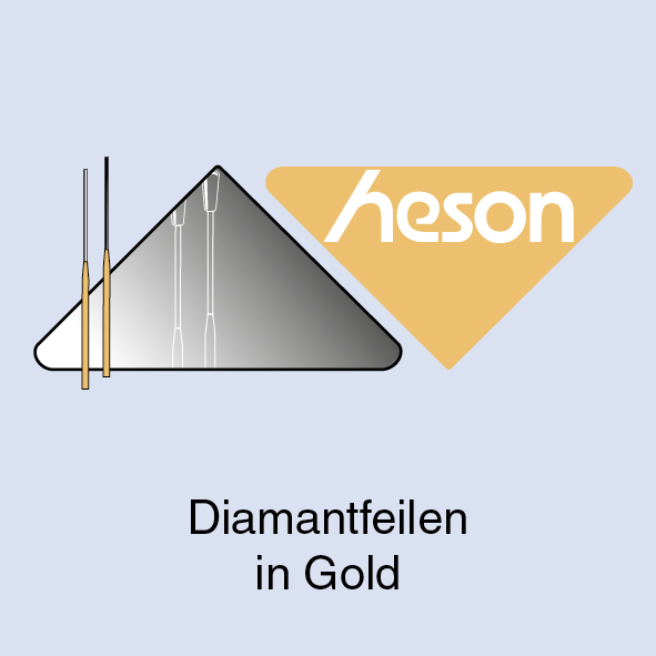 Heson Buttons 2024 Diamantfeilen in Gold